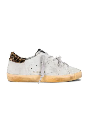 Superstar Skate - White Suede Upper Perforated Star Leo Horsy Heel Destroyed Foxing