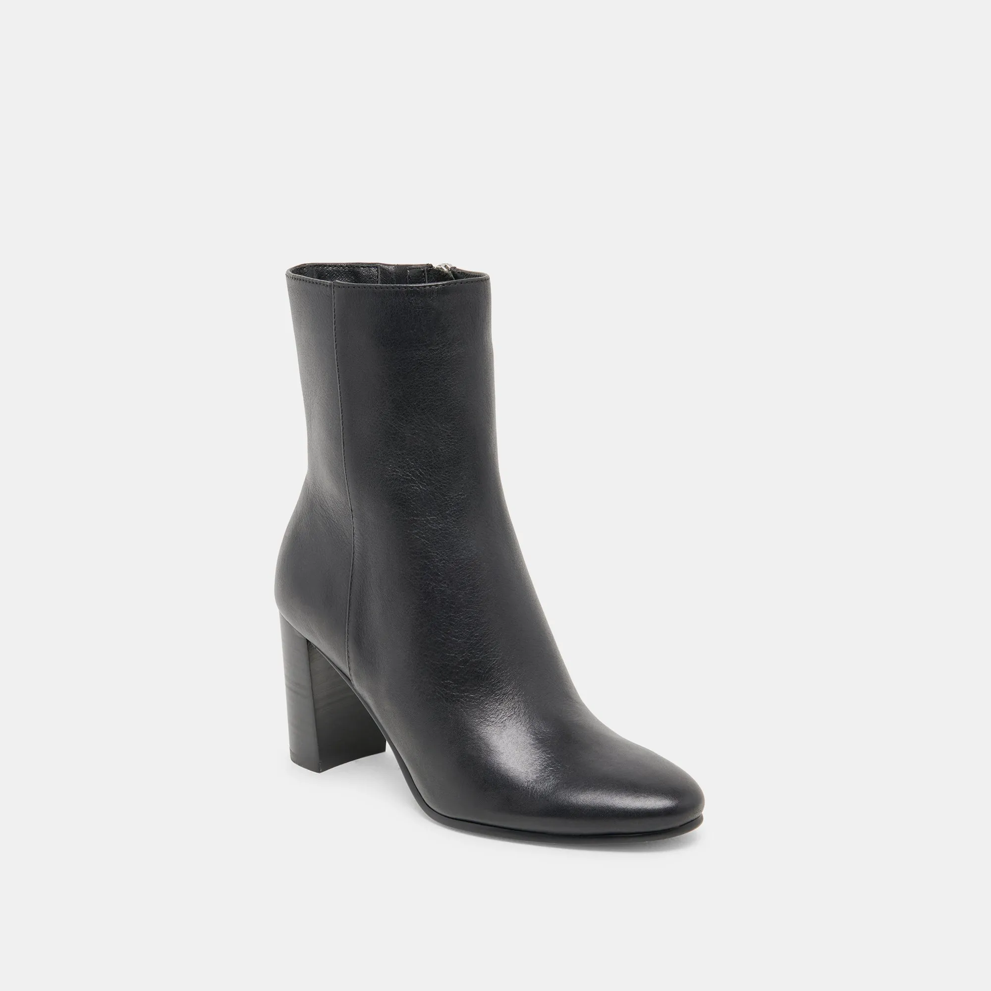 SUZY BOOTIES BLACK LEATHER