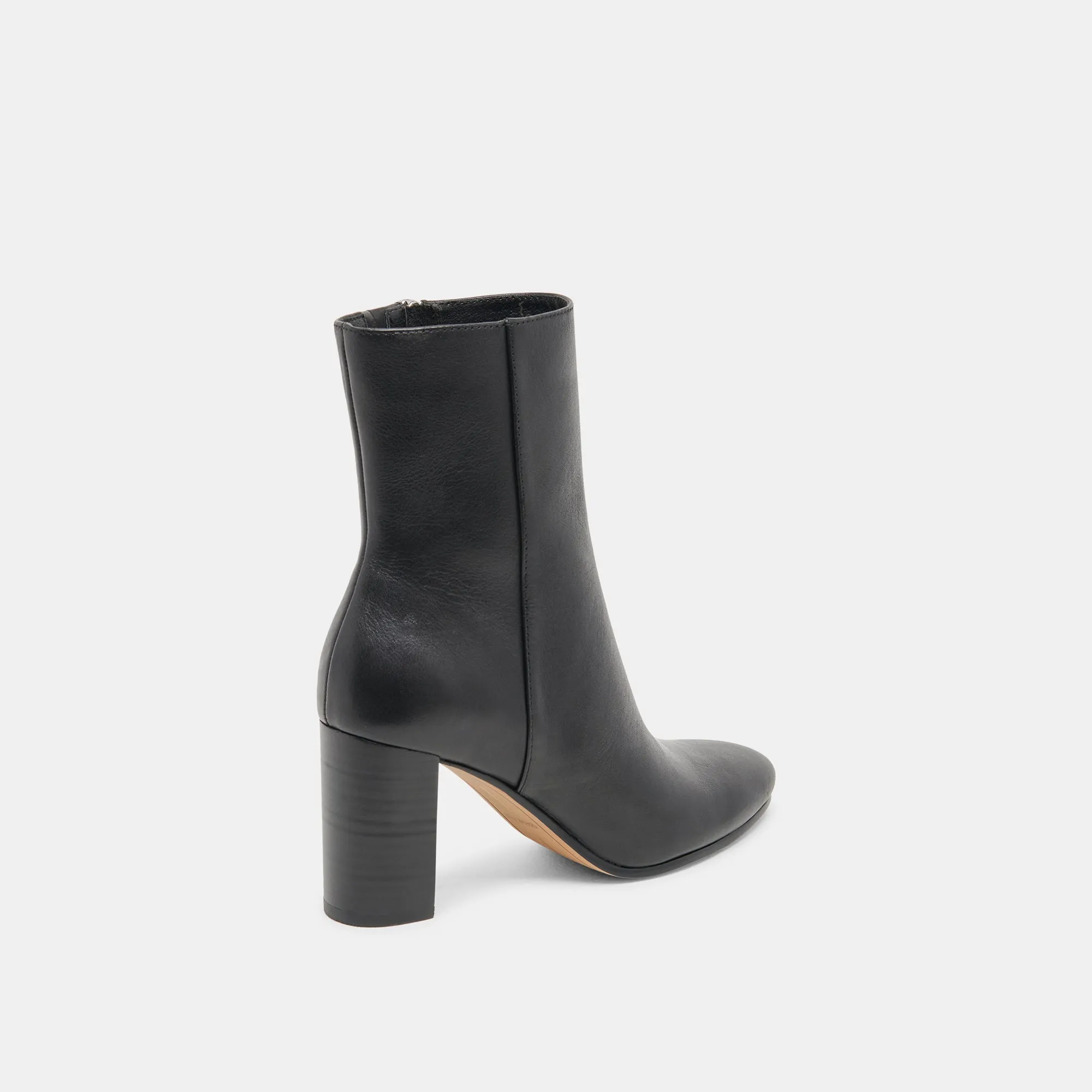 SUZY BOOTIES BLACK LEATHER