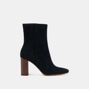 SUZY BOOTIES ONYX SUEDE