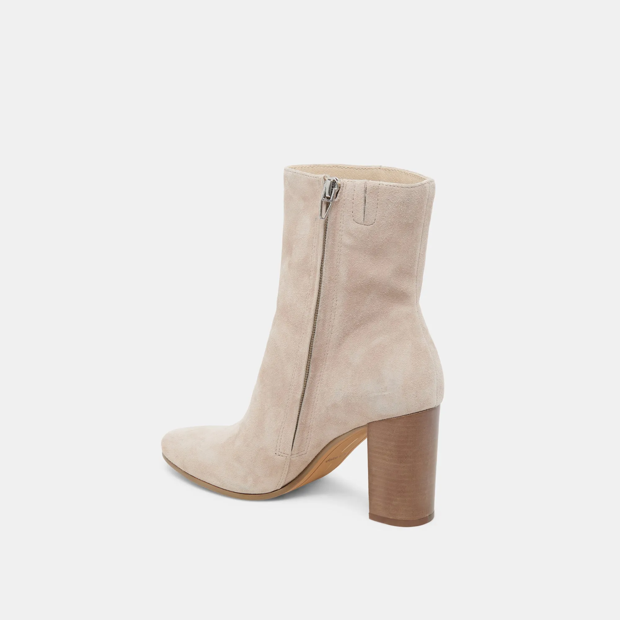 SUZY BOOTIES TAUPE SUEDE