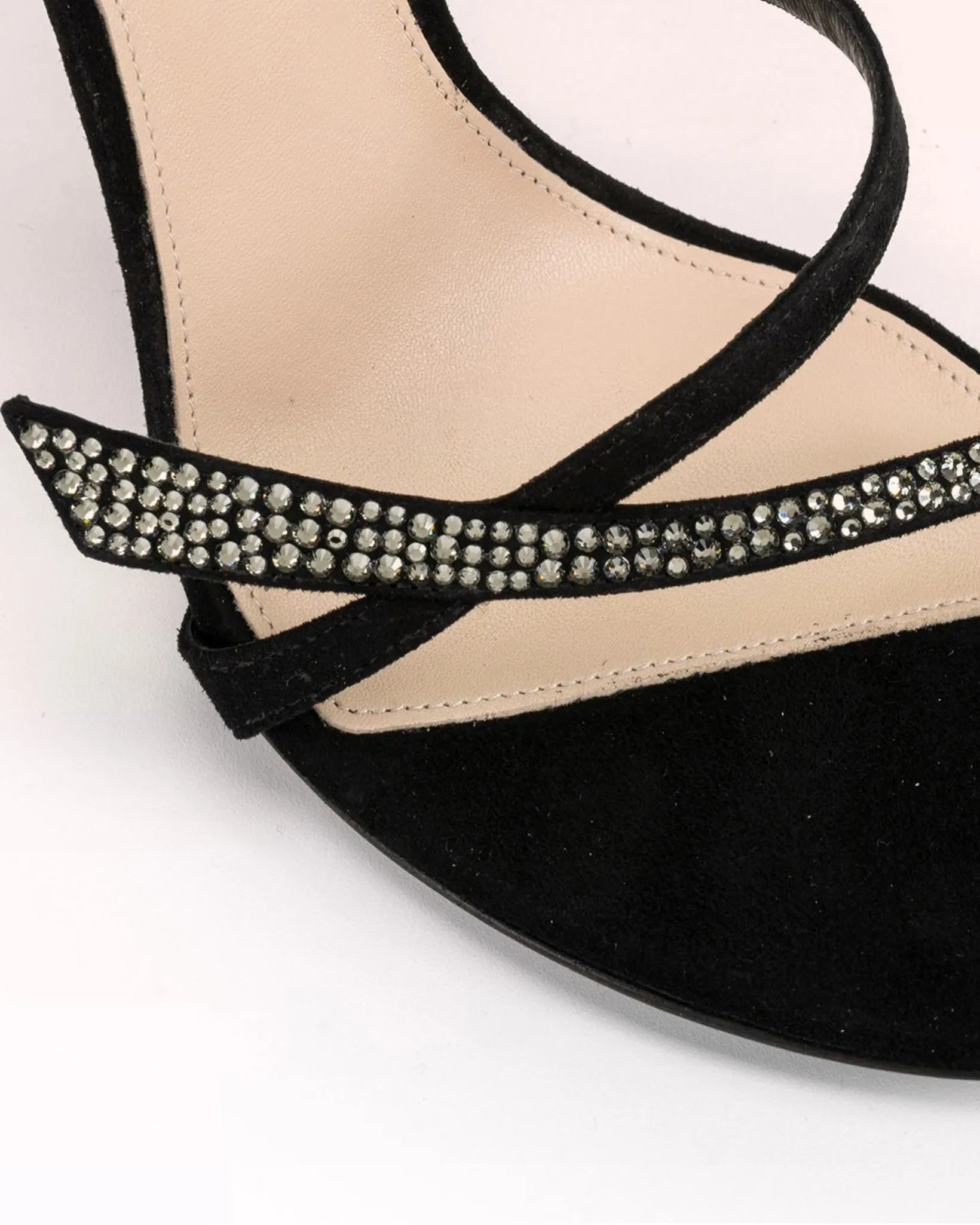 Tita Crystals 100 Suede Black