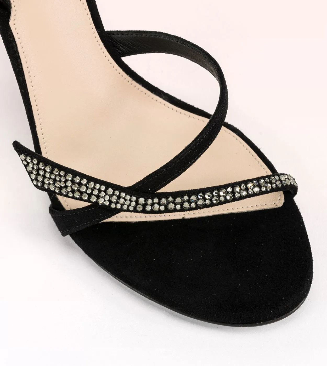 Tita Crystals 85 Suede Black