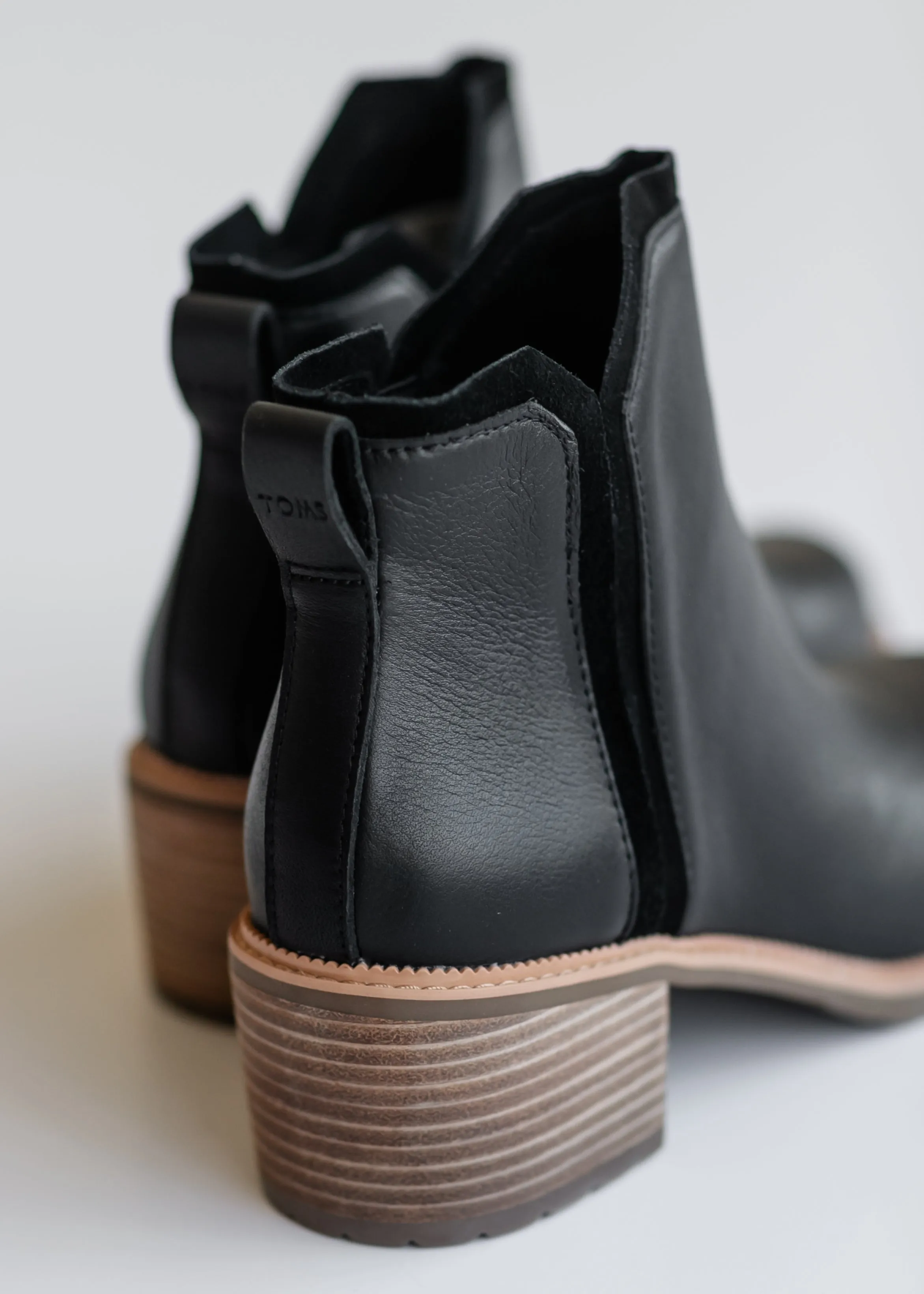 TOMS® Hailey Heeled Leather Boot