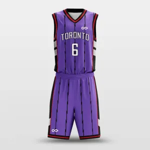 Toronto Purple - Customized Basketball Jersey Set Design