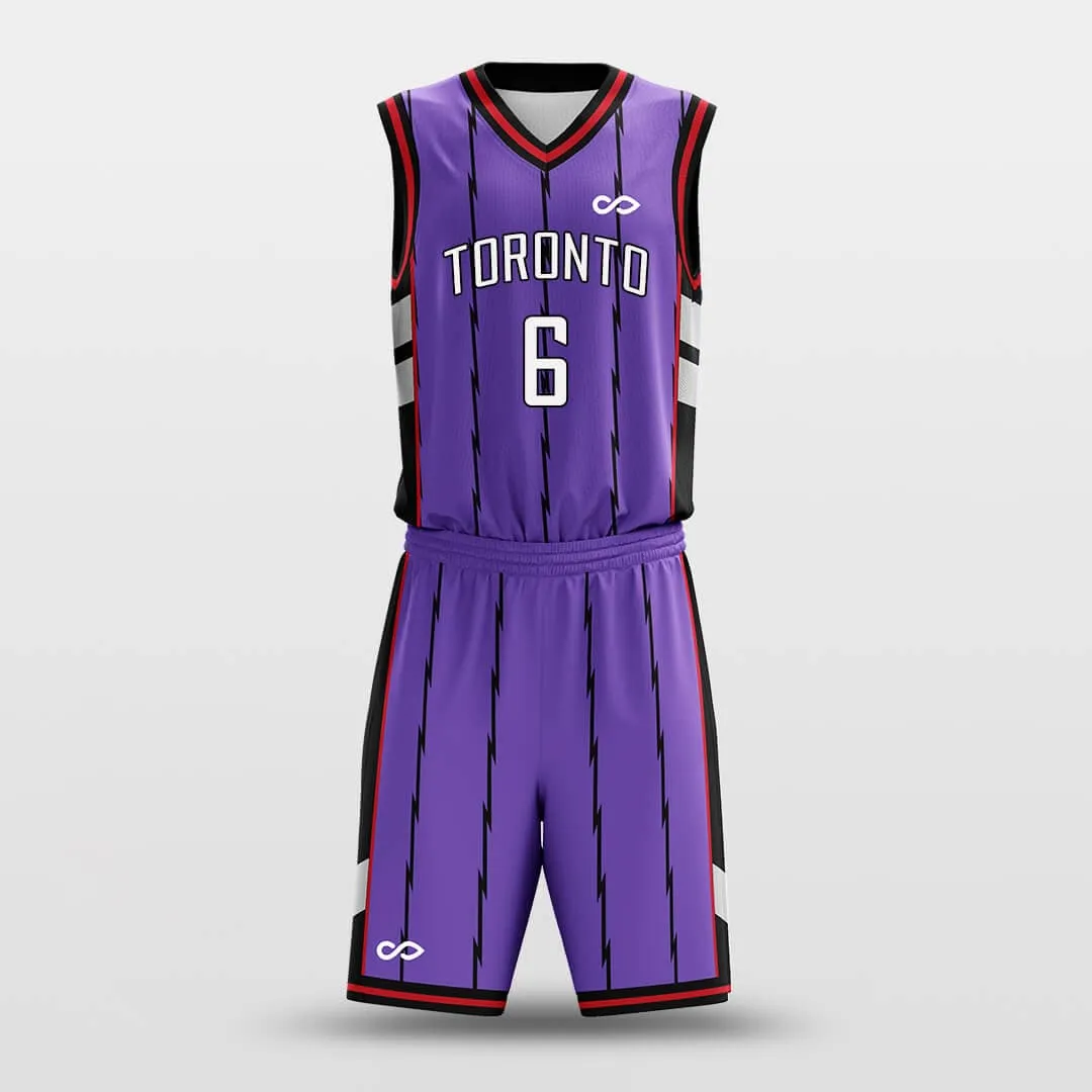 Toronto Purple - Customized Basketball Jersey Set Design