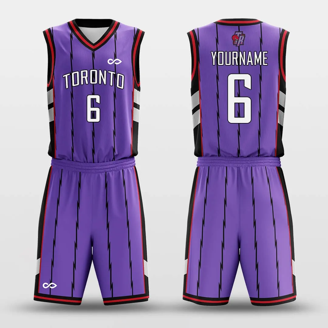 Toronto Purple - Customized Basketball Jersey Set Design