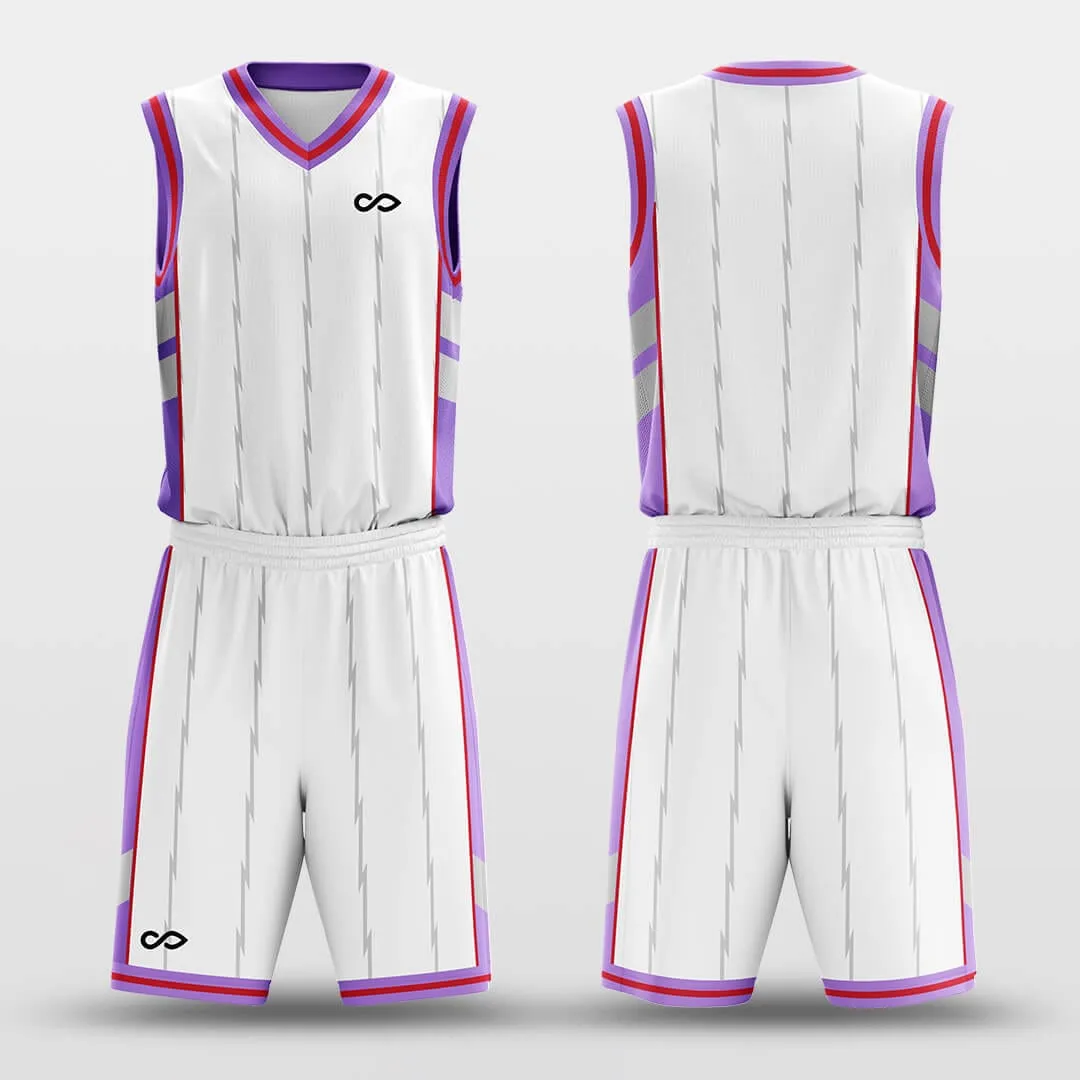 Toronto White - Customized Basketball Jersey Set Design