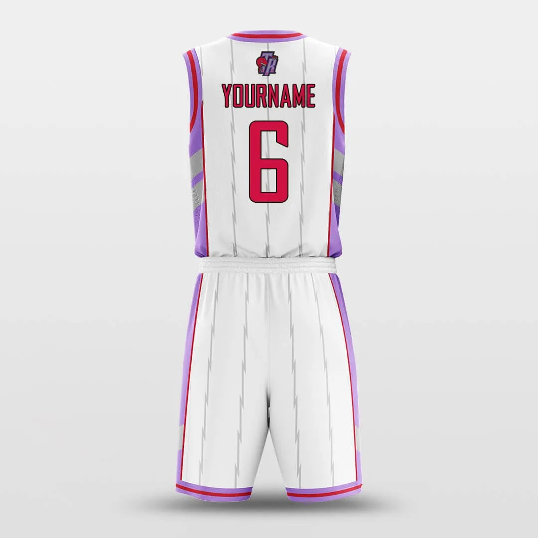 Toronto White - Customized Basketball Jersey Set Design