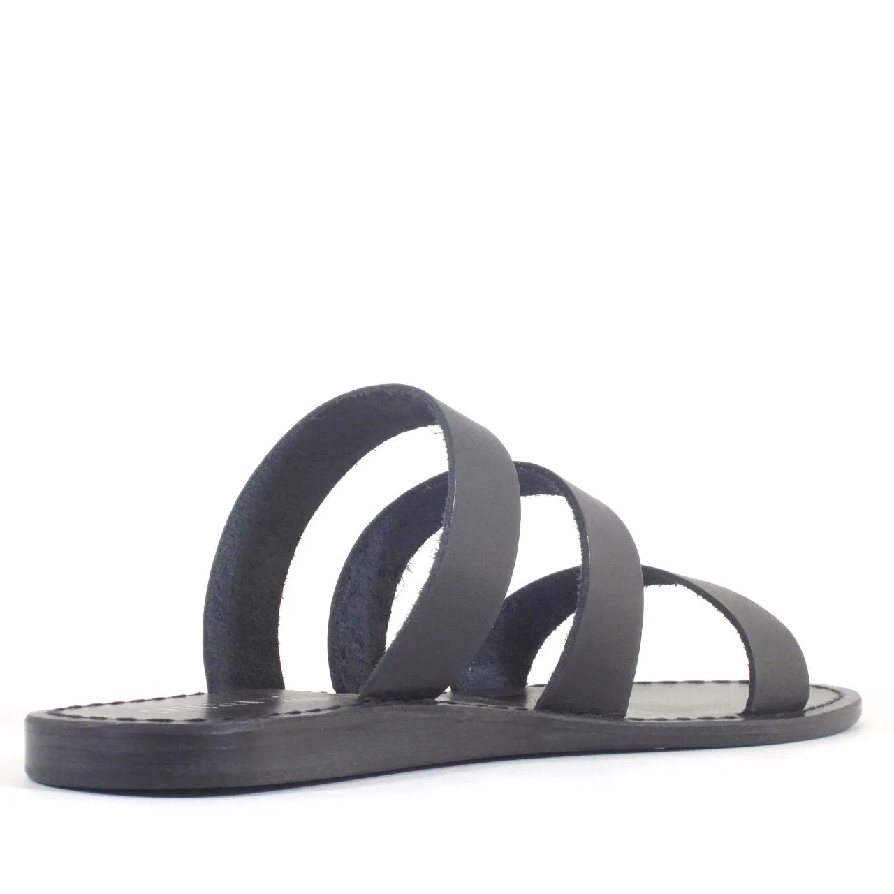 Trigg Leather Slides