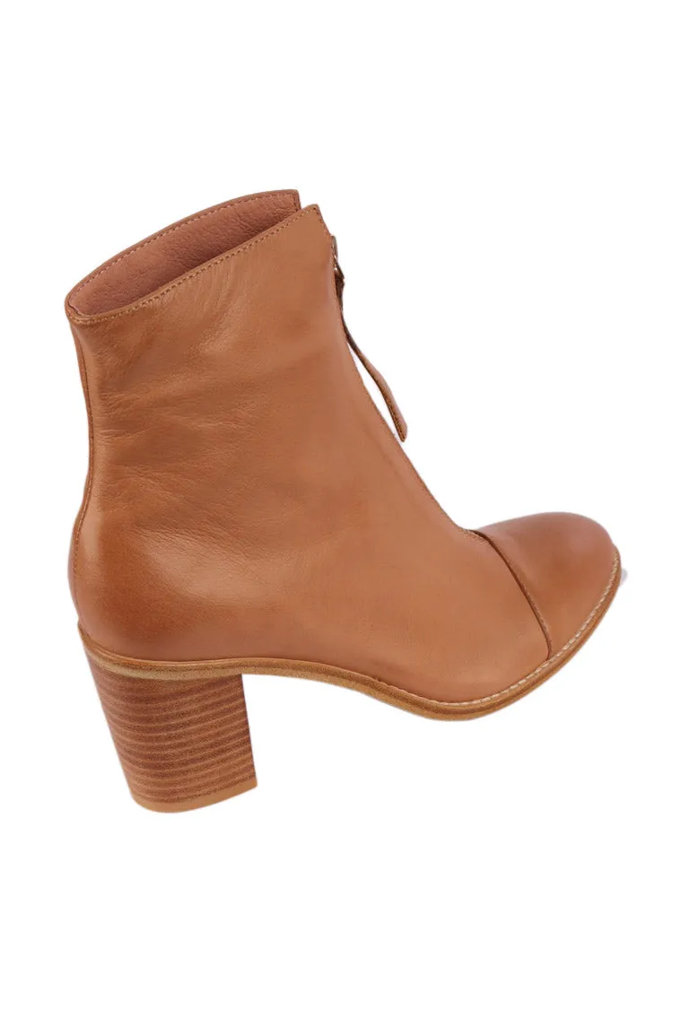 Tusly Soft Leather Ankle Boots