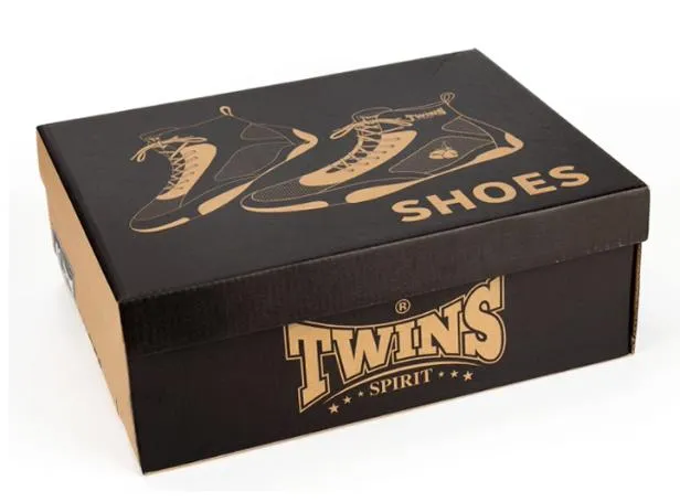 TWINS SPIRIT TBS3 BOXING SHOES BOXING BOOTS EUR 37-46 BLACK / RED