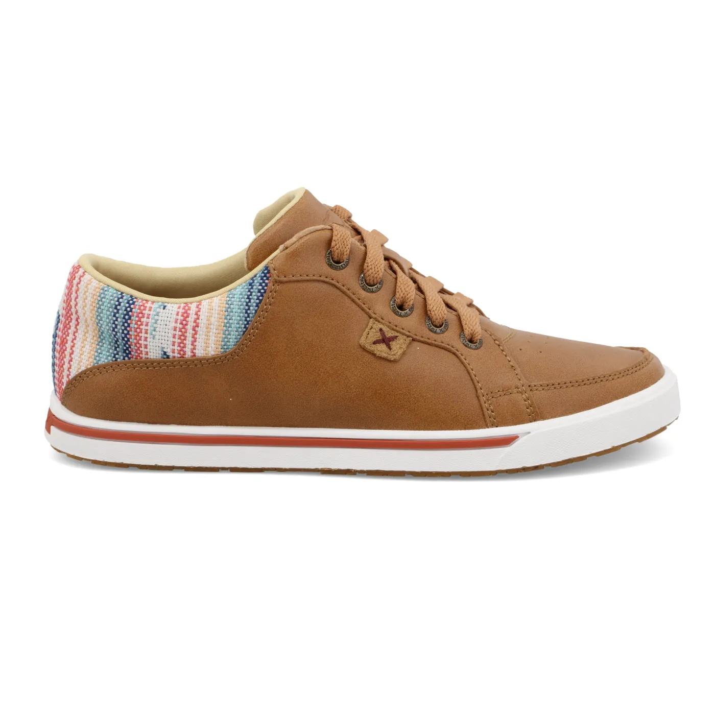 Twisted X Women's Kicks, Tan & Pink Multi