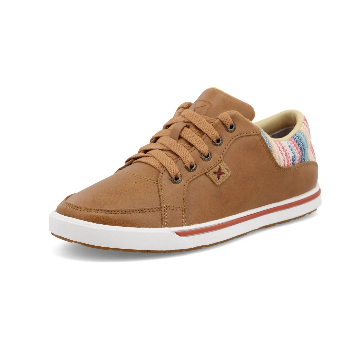 Twisted X Women's Kicks, Tan & Pink Multi