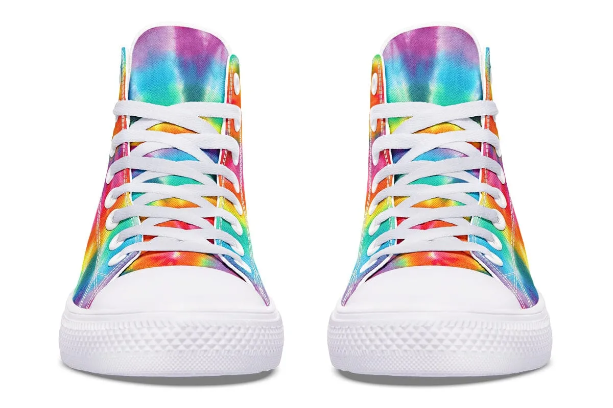 Tye Dye High Top Shoes