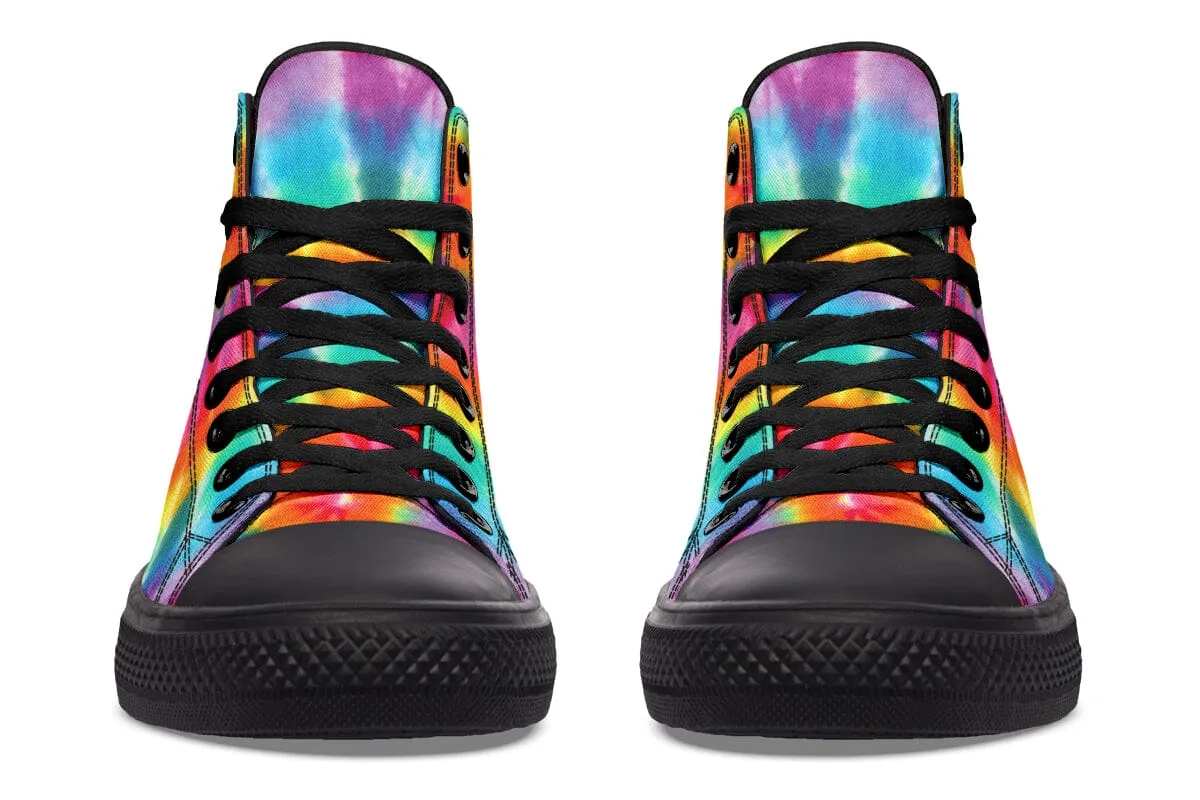 Tye Dye High Top Shoes