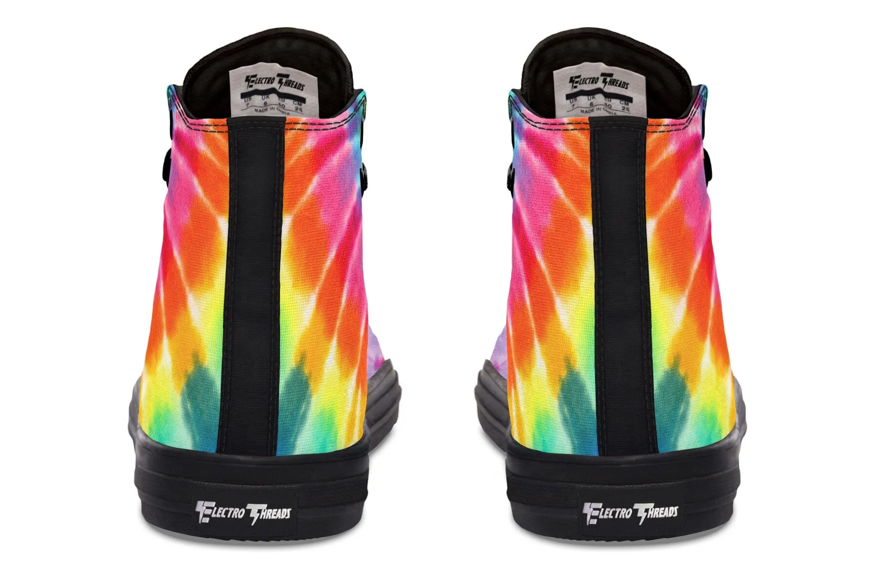 Tye Dye High Top Shoes