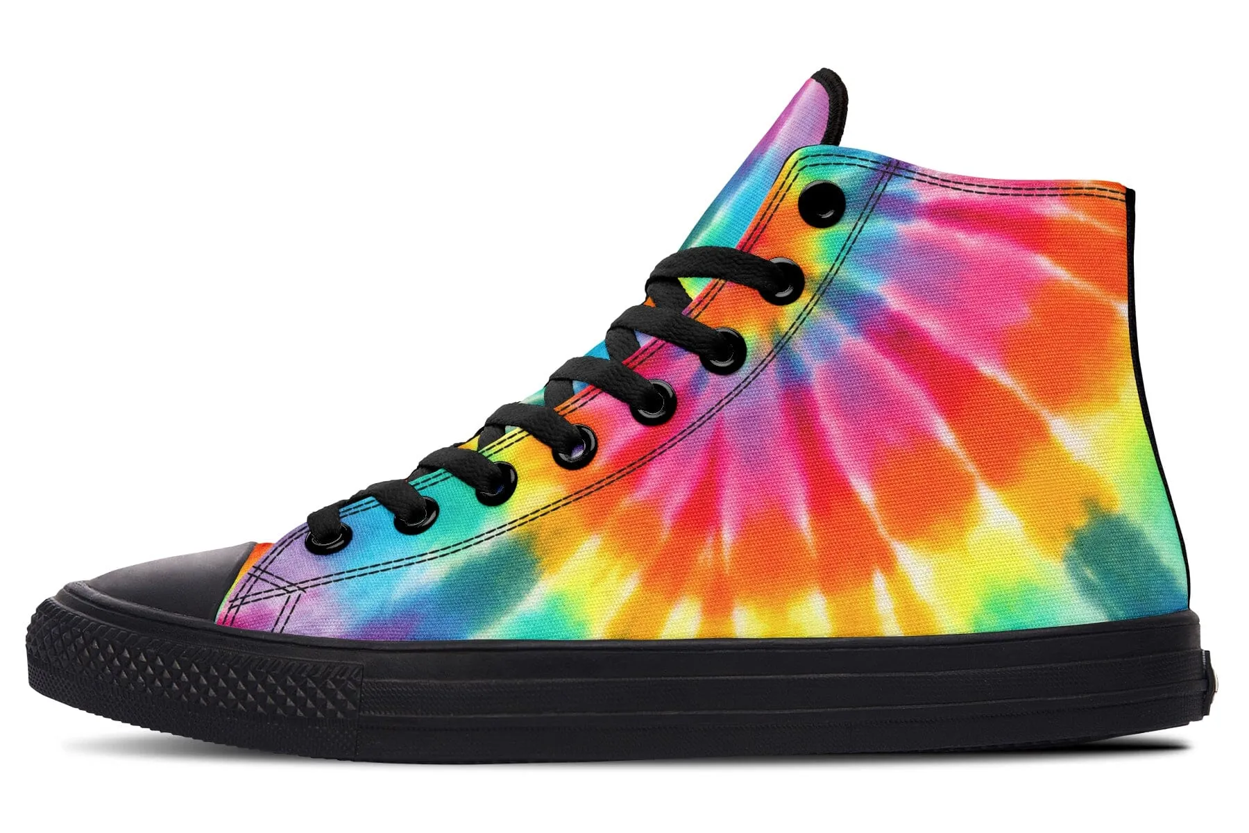 Tye Dye High Top Shoes