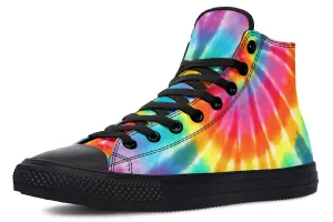 Tye Dye High Top Shoes