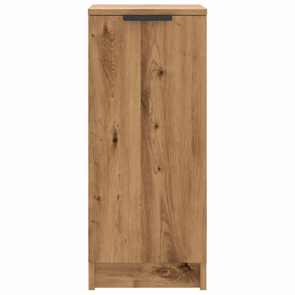 vidaXL Shoe Cabinet Artisan Oak 29.5x35x70 cm Engineered Wood