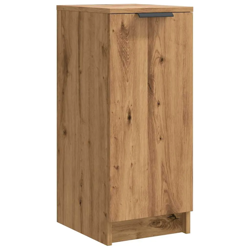 vidaXL Shoe Cabinet Artisan Oak 29.5x35x70 cm Engineered Wood