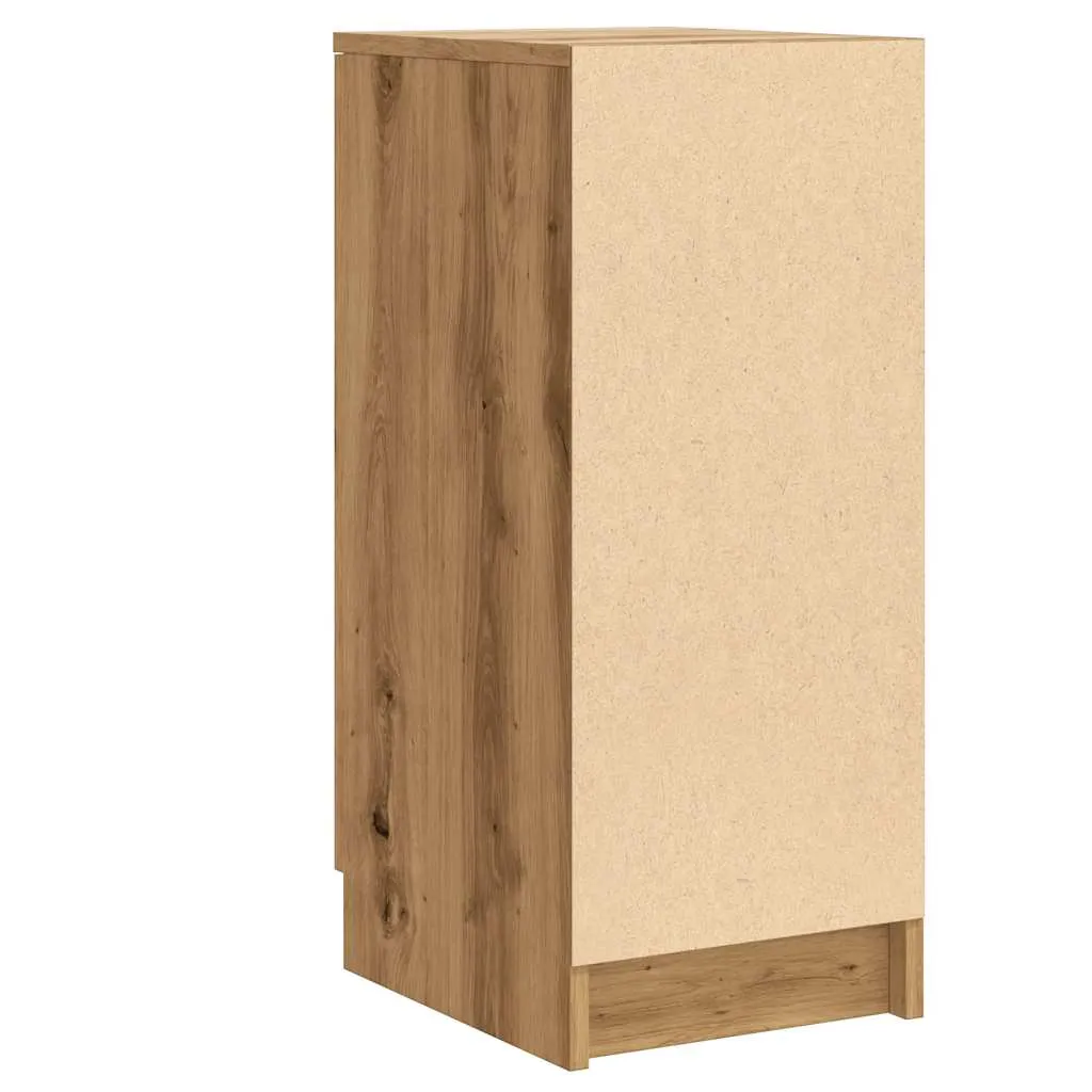 vidaXL Shoe Cabinet Artisan Oak 29.5x35x70 cm Engineered Wood