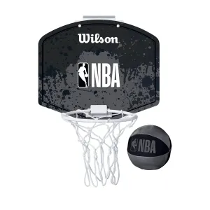 Wilson NBA Team Mini Basketball Hoop-Black