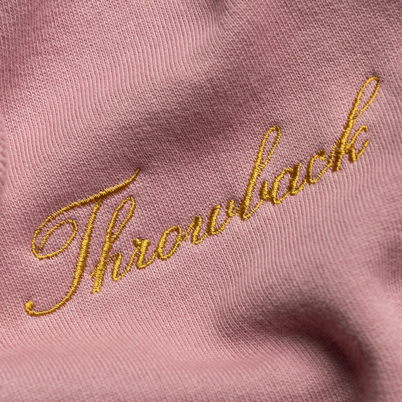 Winter Script '23 Oversized Crew - Washed Pink Foam