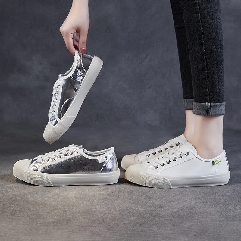 Women Fashion Minimalist Soft Casual Skate Sneakers