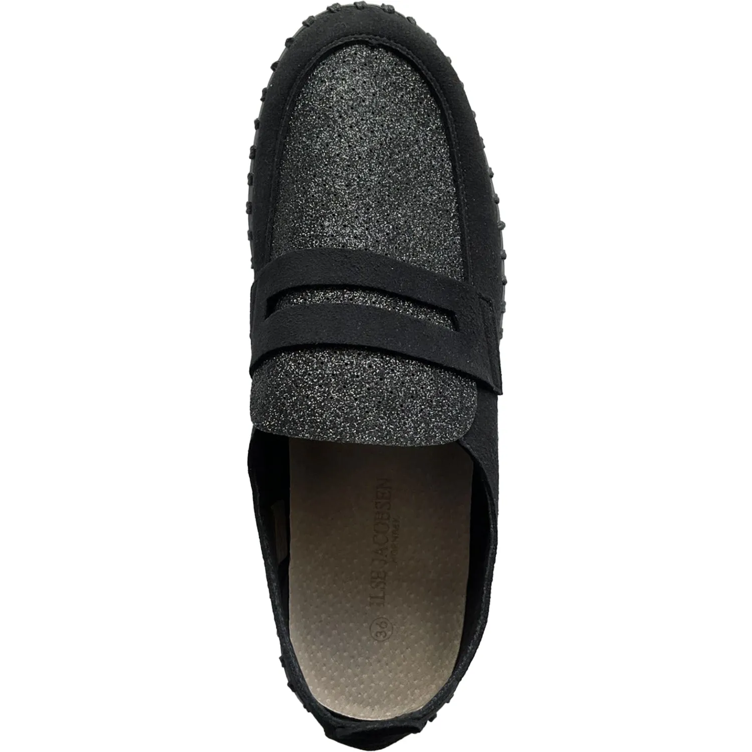 Women's Ilse Jacobsen Tulip 3882 Loafer Black Combi Synthetic