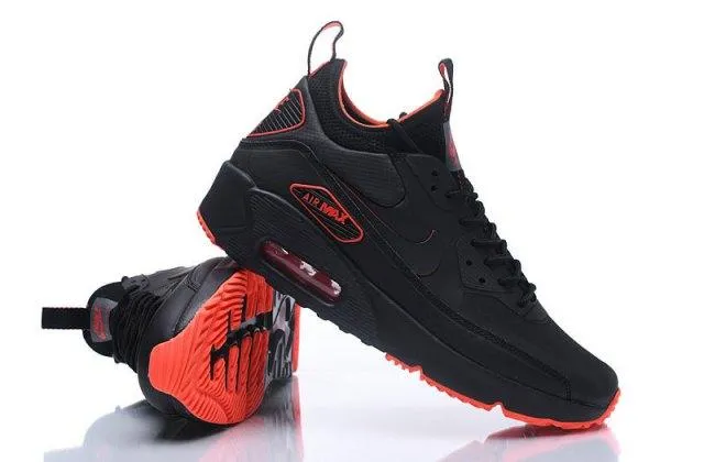 Zero Defect Max 90 Mid NS GPX Black Red Men's Running Shoes